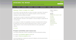 Desktop Screenshot of designtoread.editme.com