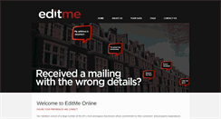 Desktop Screenshot of editme.info