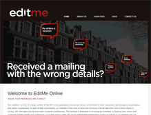 Tablet Screenshot of editme.info