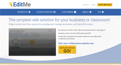 Desktop Screenshot of editme.com