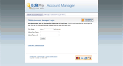 Desktop Screenshot of manage.editme.com