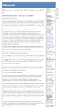 Mobile Screenshot of libredroit.editme.com
